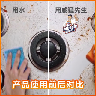 威猛先生 Mr Muscle抽油烟机清洗剂去油污清洁剂厨房重油污净强力除油垢油污净 袋装油污净420g*1袋