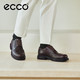 ecco 德比鞋男 25年夏季商务正装皮鞋男鞋雕花婚鞋 都市首尔522334 可可棕52233401482