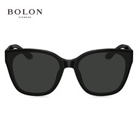 BOLON暴龙眼镜杨紫同款猫眼大框偏光太阳镜防晒开车墨镜男女 BL5087C10 C10-酷感黑(偏光)