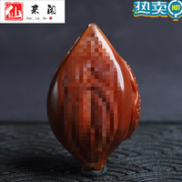 仙来阁 生命之源大核单籽单核手把玩件念珠文玩 39*60mm三面生命之源(一颗)