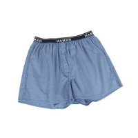 BXMAN 宽松阿罗裤男士内裤男平角裤纯棉梭织中腰短裤男睡裤 3条装EW010203 170/86(M)