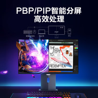 爆卖补货、国家补贴、PLUS会员：HKC GS32UK 31.5英寸 OLED G-sync FreeSync 显示器（3840×2160、240Hz、99%DCI-P3）