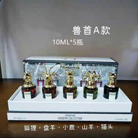 Penhaligon's潘海利根潘海利根兽首狐狸香水Q版小样10ml礼盒套装送女精选 豹头10ml