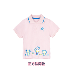 千趣会 童装短袖polo衫亲子装