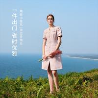 歌莉娅小香风连衣裙色少女小个子通勤法式优雅气质裙子1B4R4K5K0 11R 2XL