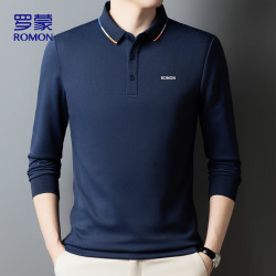 ROMON 罗蒙 男士长袖POLO衫 ZH5583