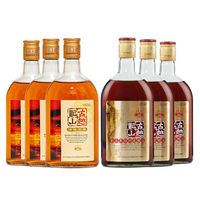 古越龙山绍兴黄酒 金三年+清醇三年 500mL 6瓶 组合装 【金三年+清醇三年】 500mL 6瓶 组合装