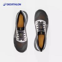 迪卡侬登山越野跑鞋跑步鞋男女MT3抓地夏专业户外徒步运动鞋休闲鞋 女款-鼠尾草紫 38