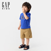 Gap【大小童同款】男女童2025夏季新款吸湿速干短袖T恤775228儿童装