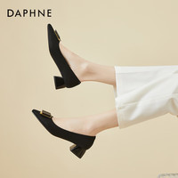 DAPHNE/达芙妮 粗跟 女士高跟鞋
