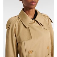 1h可退 Burberry 巴宝莉 女士 束带棉质华达呢风衣