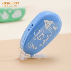 国誉 KOKUYO Tyakasha塔卡沙联名点点胶点状胶黏贴双面胶手工胶带6mm*8m 蓝色1个 WSG-DM3M45-06-6