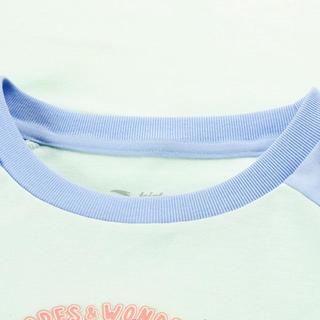 小飞象联名T恤亲子夏装女童T恤休闲百搭中大童短T印花安踏童装