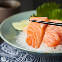 美威【挪威国家馆】挪威进口三文鱼刺身生吃冰鲜即食海鲜生鲜鱼类鱼片 三文鱼刺身鱼肉鱼块（不切） 360g
