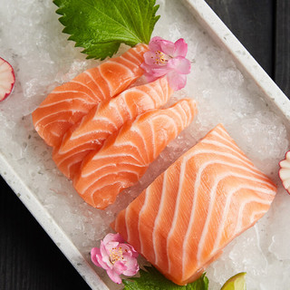 美威 Marine Harvest【挪威国家馆】挪威三文鱼刺身生吃冰鲜即食海鲜生鲜鱼类鱼片 三文鱼拼盘北极甜虾贝八爪鱼 300g