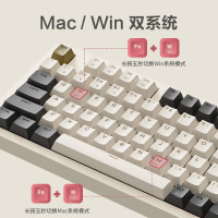 京东京造 JZ990 V2三模机械键盘 98配列GasketPro热插拔客制化游戏键盘 瑰夏拿铁轴