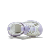 凯蒂猫 Hello Kitty 童鞋女童凉鞋2024包头护足中大童女宝潮流百搭凉鞋 白色 30码