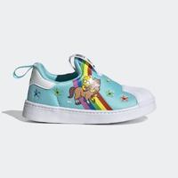 adidas/阿迪达斯 一脚蹬 儿童运动鞋 蓝/白/棕色/红/黄/绿 23.5