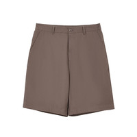 杰克·琼斯（JACK&JONES）达芬奇联名夏季舒适立体刺绣百搭宽松休闲短裤男装224215049 E13棕灰色 M （175)