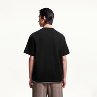 杰克·琼斯（JACK&JONES）男装舒适磨毛刺绣logo百搭潮流时尚个性简约短袖T恤男装225201200