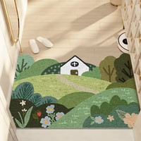 金玉铭川入户门口地垫可裁剪丝圈防滑垫进门蹭土耐脏脚垫加厚家用门外垫子