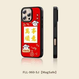 BLINBLIN鎏金手机壳iPhone16promax手机壳iPhone15promax手机套iphone14套iphone13保护套AIQAA手机壳合作款 FLL-938-SJ