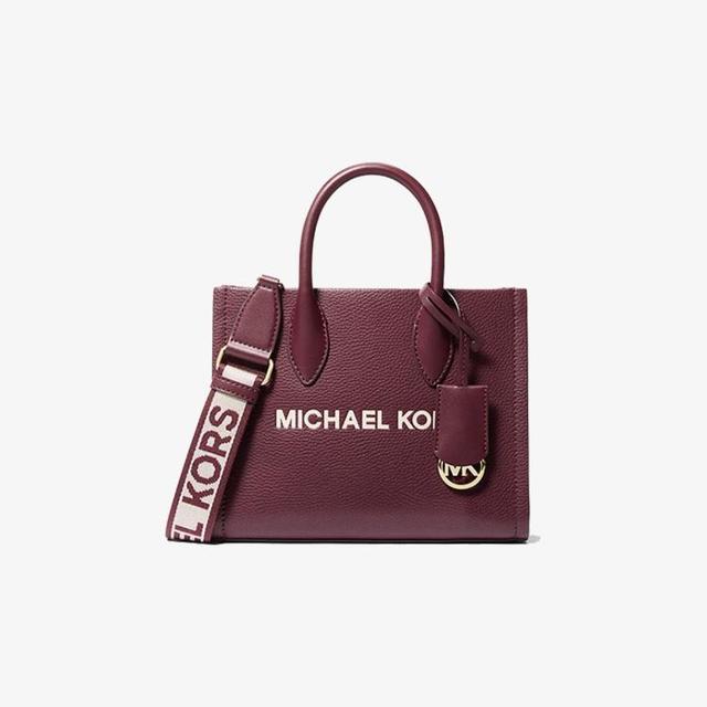 超V会员：迈克·科尔斯 MICHAEL KORS MIRELLA 纯色斜挎包手提包