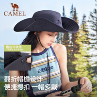 骆驼 CAMEL大帽檐登山帽防晒帽防紫外线UPF50+西部牛仔帽丛林徒步遮阳帽