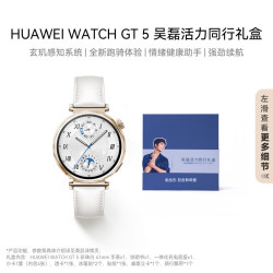 华为 HUAWEI WATCH GT5+明星周边小卡贴纸冰箱贴骑行飘带运动跑步骑行监测女表