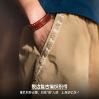 百亿补贴：马登 工装山系速干短裤大口袋梭织直筒薄款沙滩五分裤男夏季