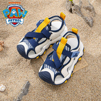 汪汪队男童鞋子沙滩鞋儿童凉鞋2025夏款男宝鞋透气溯溪运动鞋 蓝色阿奇 30码