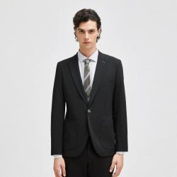 G2000 男款三防科技秋冬商务休闲平驳领弹性西服西装男