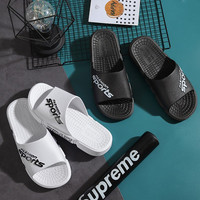 傲万拖鞋男外穿夏季防滑耐磨厚底潮流男士家用室外沙滩凉拖鞋户外 黄色 38-39