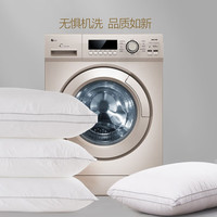 水星家纺枕头护颈枕星级酒店枕芯A类抗菌深度睡眠颈椎枕纤维枕头可机洗 云柔舒适枕(适中款/单边) 48cm ×74cm