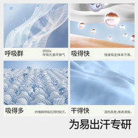 贝肽斯儿童速干裤夏季婴幼儿长裤宝宝休闲裤薄款男童女童防晒裤 天青蓝 110
