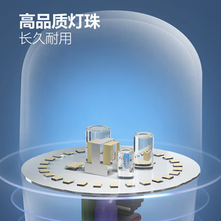 公牛（BULL）LED灯泡高亮柱形灯厂房车间商超食堂 100W球泡白光6500KE27螺口