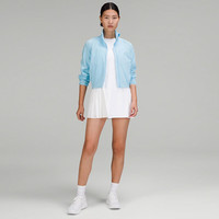 lululemon/露露乐蒙 Water-Repellent Stretch 拒水 网球夹克 清凉蓝 XS/4