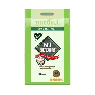  N1爱宠爱猫 AATURELIVE豆腐猫砂8L矿球结团型无刺激原味除臭凝固剂猫咪用品宠物店 水蜜桃8L*6包/箱