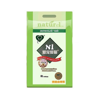 N1爱宠爱猫 AATURELIVE豆腐猫砂8L矿球结团型无刺激原味除臭凝固剂猫咪用品宠物店 水蜜桃8L*6包/箱