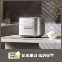 美的 电饭煲 3-4人纯钛0涂层低压电饭锅 花瓣IH 家用不锈钢钛内胆花瓣IH加热 MB-G5 3L