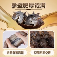 张奶奶大连淡干海参半斤 30-40头 底播辽刺参 高端 辽刺参礼盒  淡干250g 30-40头