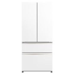 松下 Panasonic 大海豹2.0 零嵌入超薄法式多门冰箱NR-ED52APA-W 白月光