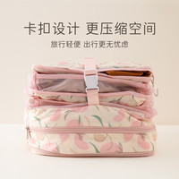 有时光悬挂衣物收纳包布艺旅行便携内衣内裤分层挂袋行李袜子收纳袋