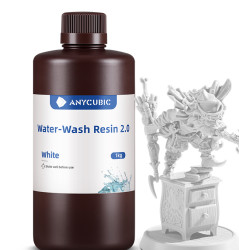 ANYCUBIC 纵维立方光固化3D打印光敏树脂高精度水洗树脂LCD3D打印机耗材材料可水洗免酒精低气味高流动性