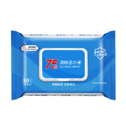 帊玛医生 Dr.Parmar 75%酒精湿巾 家庭装 50片*10包