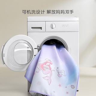 罗莱儿童（luolaikids） A类凉感透气可机洗冰皮席床笠单人凉席三件套1.5米床150*200*30 【床笠款】凉感+可水洗 梦幻海洋