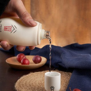 谷小酒 白米粒 川派浓香 45度 100ml*2瓶 白酒