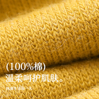 女子秋冬季纯棉100%全棉小腿袜运动中筒春秋款长袜 均码