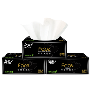 百亿补贴：洁柔 黑Face抽纸20包
