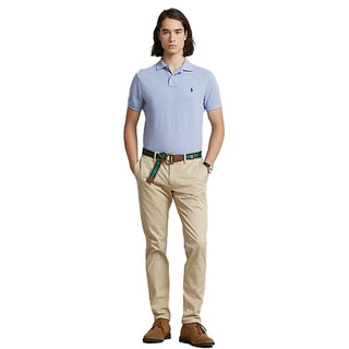 拉夫劳伦（Ralph Lauren）夏季潮流休闲男短袖t恤polo衫710548797 013蓝 XXL 2XL 013蓝色